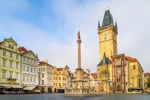 Old Town Square in Prague by Melanie Viola