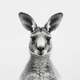 Kangaroo by Poster Art Shop