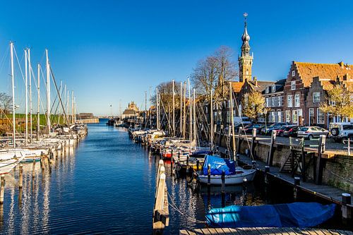 De jachthaven van Veere