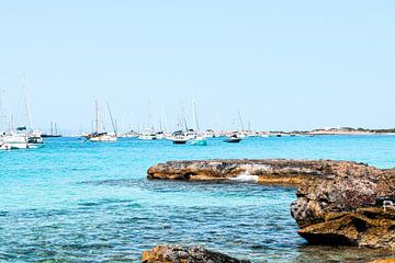 Formentera Küste von Iris Brummelman