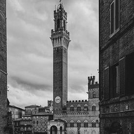Siena in Zwart en Wit - classic view van Teun Ruijters
