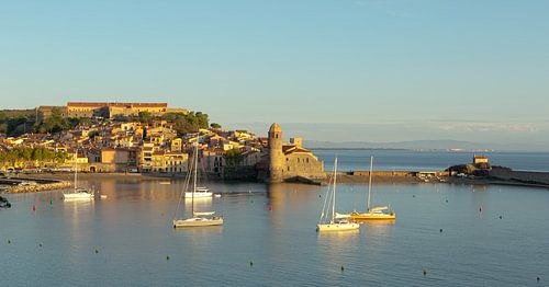 Collioure in de ochtend.