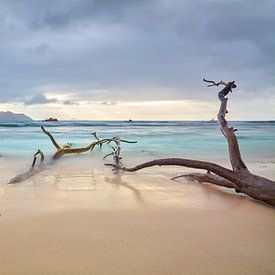 Clouds over La Digue by Silvio Schoisswohl