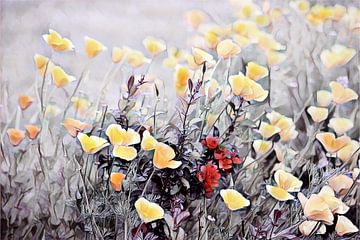 Gentle meadow by Patricia Piotrak