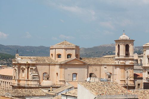 Baroque Church of San Domenico,, Noto, UNESO World Heritage, Vale di Noto, Province of Syracuse, Sic