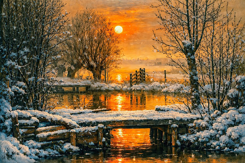 Winter in Bergambacht