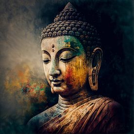 Buddha von Carla van Zomeren