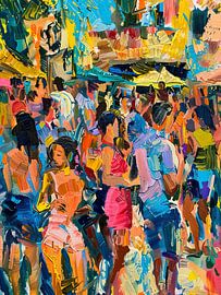 Summer Sun Sea | Art by Art Whims