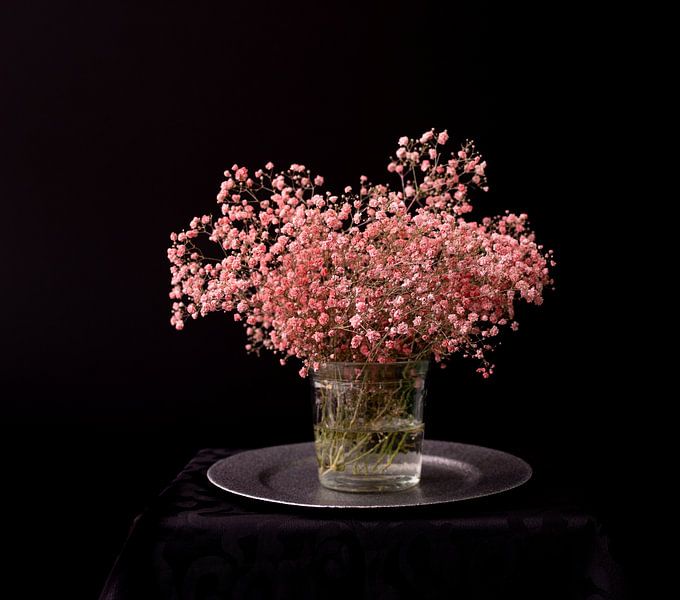 Roze Gipskruid Stilleven van Quo Fotografie
