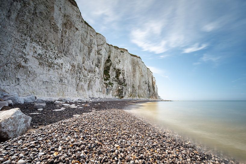 Falaises de craie à Ault France par Menno Schaefer