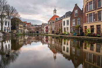 Stad Schiedam met de zakkendragershuisje als middelpunt
