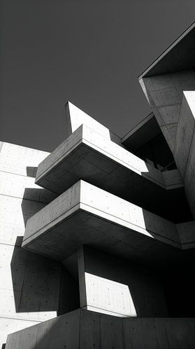 Brutalist Architecture Shadows