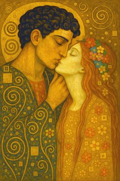 The Golden Kiss van GᎥรєlค Art Ŧ๏г Y๏ย