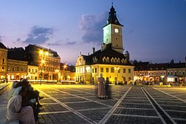 kronstadt in the night by Stefan Havadi-Nagy