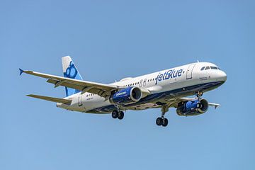 JetBlue Airways Airbus A320 passagiersvliegtuig.