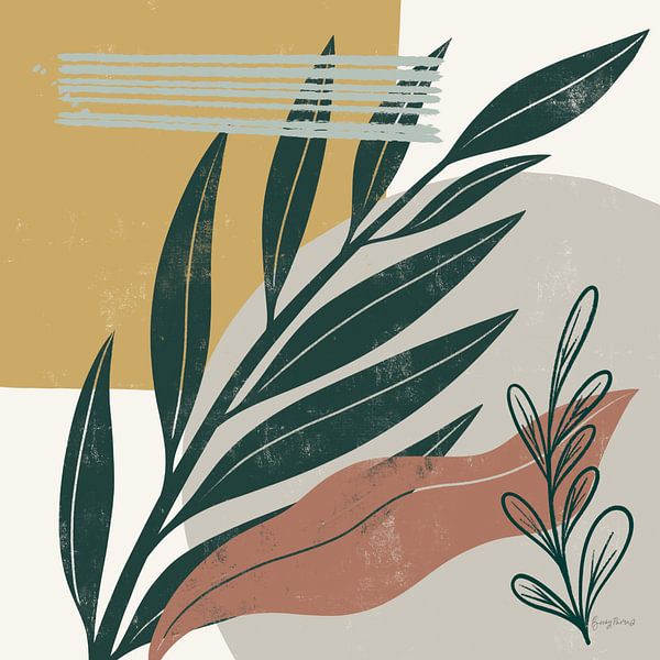 Mid Century Modern IV Light, Becky Thorns by Wild Apple