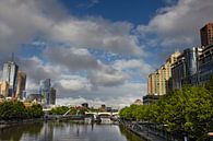 Melbourne City die lebenswerteste Stadt der Welt, Victoria State of Australia von Tjeerd Kruse Miniaturansicht