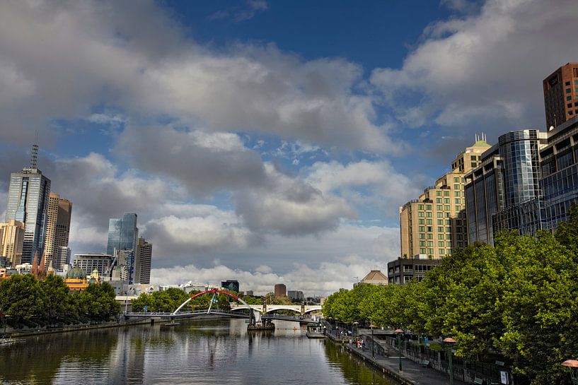 Melbourne City die lebenswerteste Stadt der Welt, Victoria State of Australia von Tjeerd Kruse