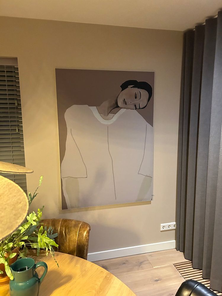 Modern portret (gezien bij vtwonen)  van Carla Van Iersel 