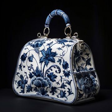 Sac de voyage bleu de Delft