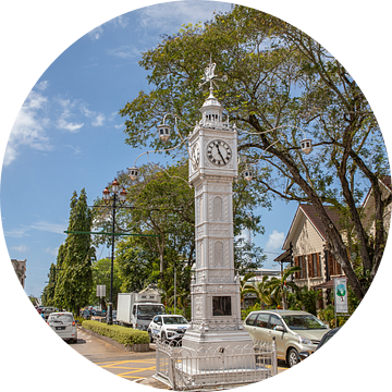 De klokkentoren in Victoria (Seychellen) van t.ART