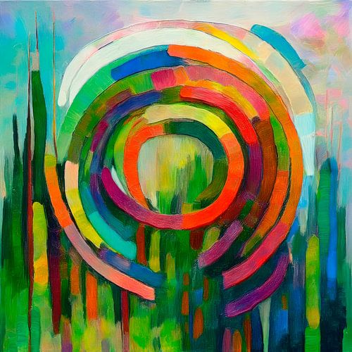 Modern Abstract. Geometrische Kunst. Collectie Multicolour-3