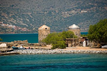 ruine bij spina longa kreta by ChrisWillemsen