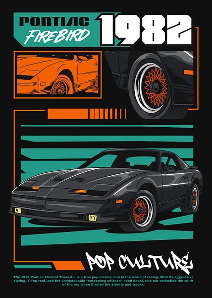 1982 Pontiac Firebird Trans Am Muscle Car van Adam Khabibi