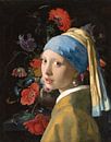 The girl with the pearl earring & still life with flowers and a watch by Eigenwijze Fotografie thumbnail