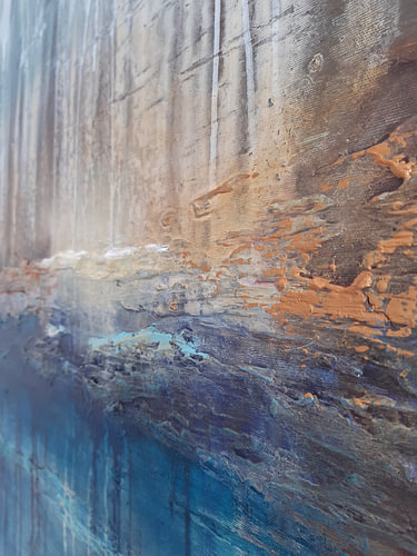 Textured Ocean Horizon