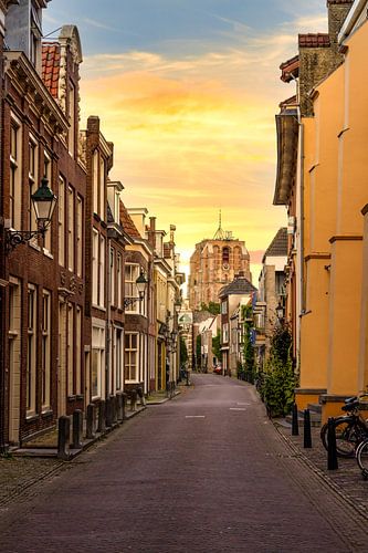 Une vue de l'Oldehove, Leeuwarden