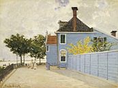 Het blauwe huis, Zaandam, Claude Monet van Bridgeman Masters thumbnail