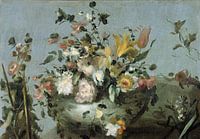 Stilleven met Bloemen, anoniem