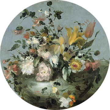 Stilleven met Bloemen, anoniem