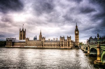 Palace of Westminster, Londen van Michiel ter Elst