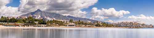 Marbella strand in Andalusië van Voss fotografie
