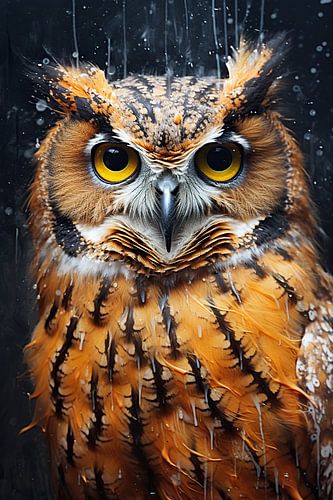 Eulenporträt | Eule