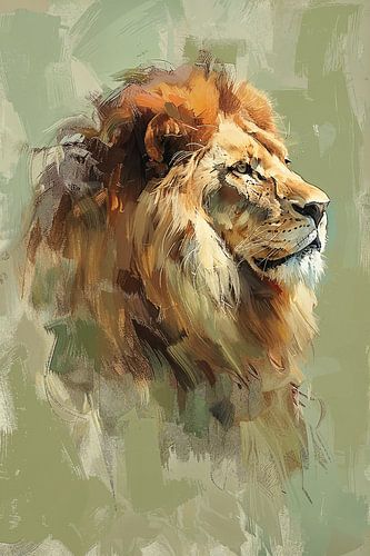 Leeuw - Leeuw van Poster Art Shop