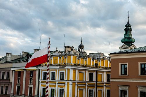 Zamosc stad in Polen