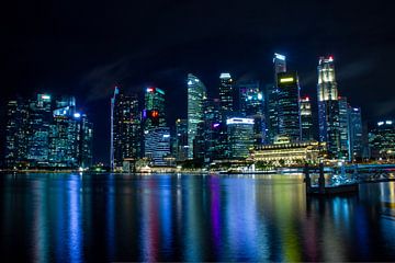 Central Business District van Singapore by Rutger Kuus