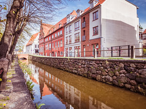 Altstadt von Wismar an der Ostsee