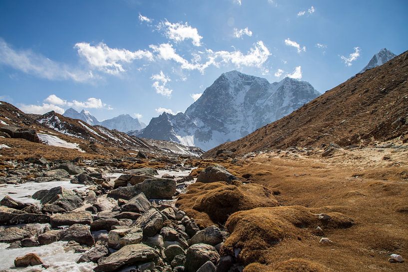 View of the Himalaya Mountains by Ton Tolboom