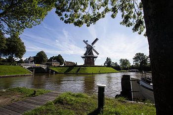 Mühle in der Nähe von Dokkum