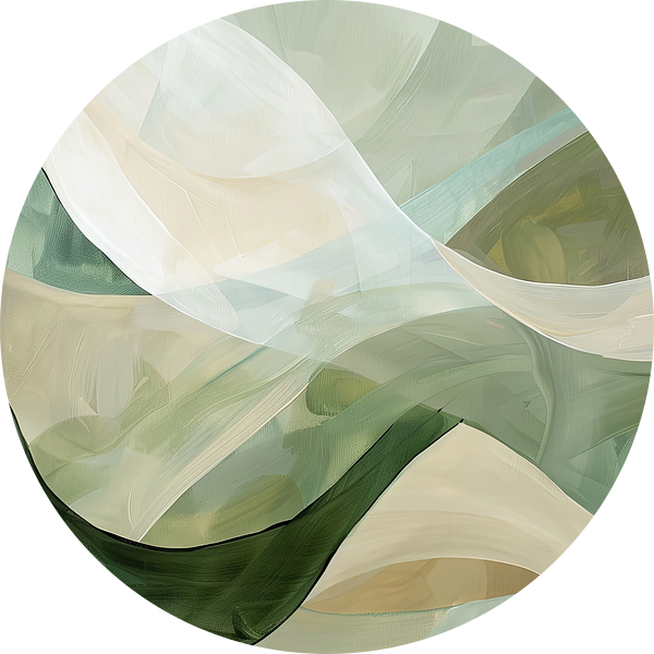 Abstracte golven - Moderne kunst van Poster Art Shop