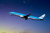 KLM PH-BVO, KL2020,  Boeing 777-306(ER), Tijucana National Park van Gert Hilbink thumbnail