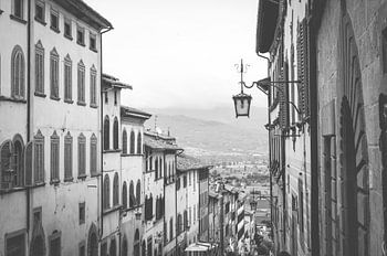 Street in Anghiari, Italy