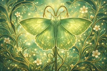 Sommerzähler Jugendstil von Linda de Klein