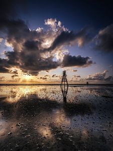Engelsmanplaat dans la mer des Wadden