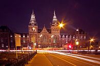 Rijksmuseum bei Nacht in Amsterdam in den Niederlanden von Eye on You Miniaturansicht