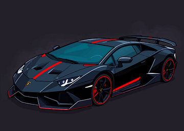 Lamborghini Veneno 3 van MIROKKU